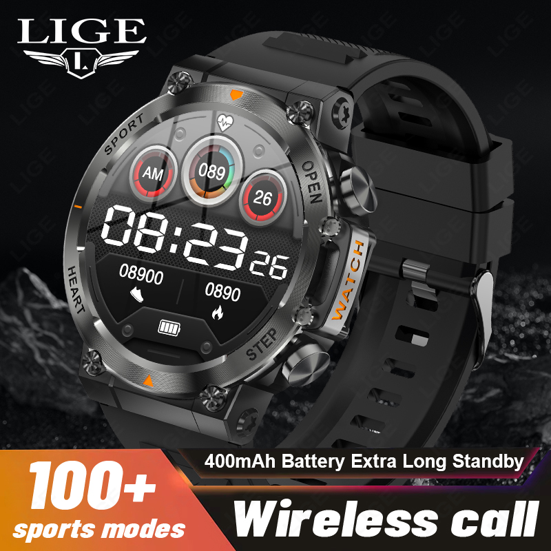 Smartwatch Watches For Sale - LIGE 2026 Smart Watch Heart Rate