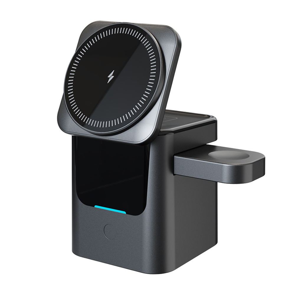 Smartwatch Watches Compatible With Iphone - Magnetic 3 in 1 Wireless Charger
