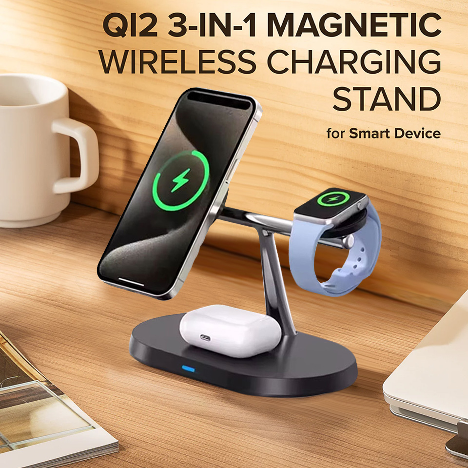 3 in 1 Magnetic Wireless Charg - Smartwatch Watches Compatible With Iphone 评论和价格