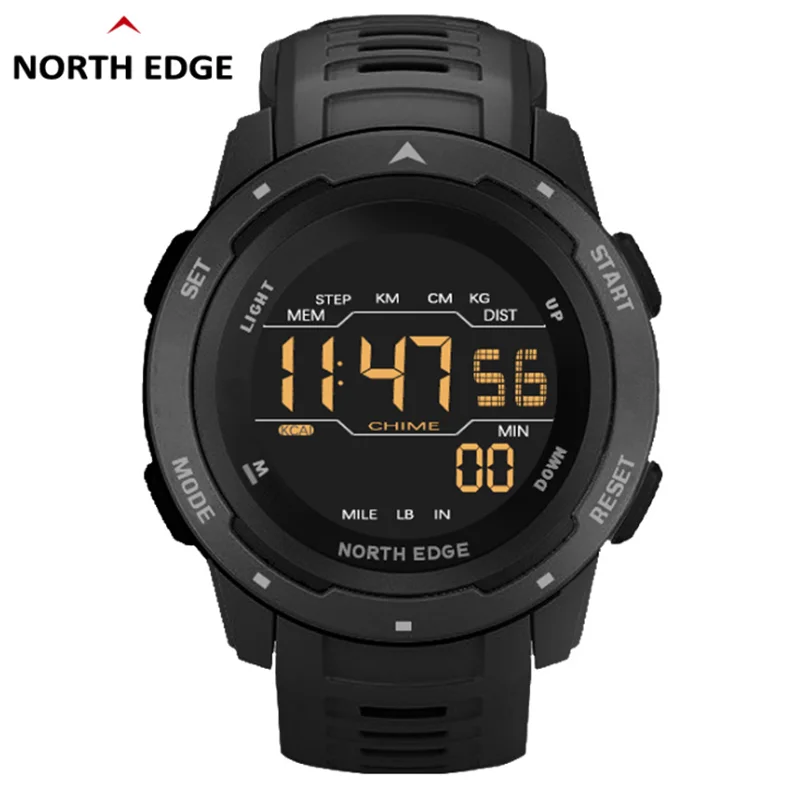 NORTH EDGE Mars Men's Outdoor  - Altimeter Compass Watch 评论和价格