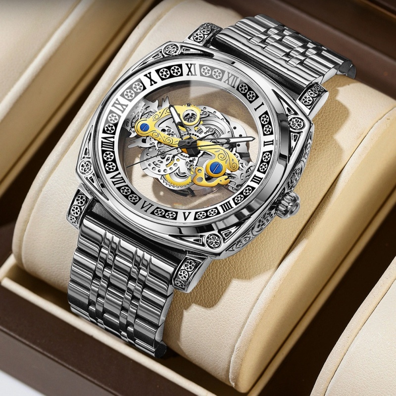 2026 New Vintage Carved Watch  - Vintage Digital Watch 评论和价格