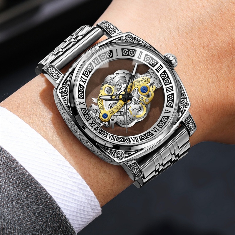 2026 New Vintage Carved Watch  - Vintage Digital Watch 评论和价格