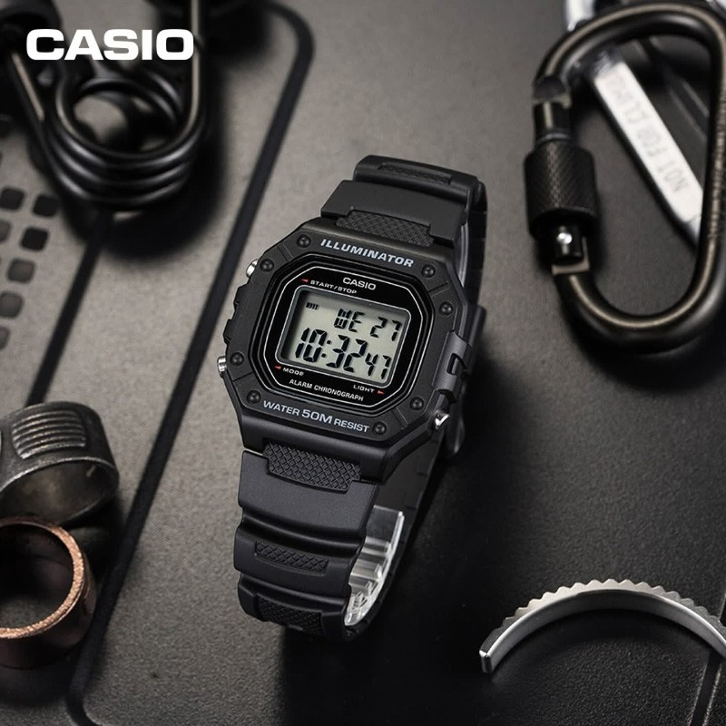 Original Casio W-218H-1A Digit - Vintage Digital Watch 评论和价格