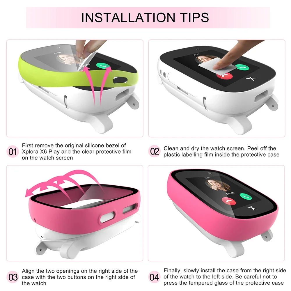 Case for Xploar X6 Play Kids S - Smartwatch Watches Kids 评论和价格