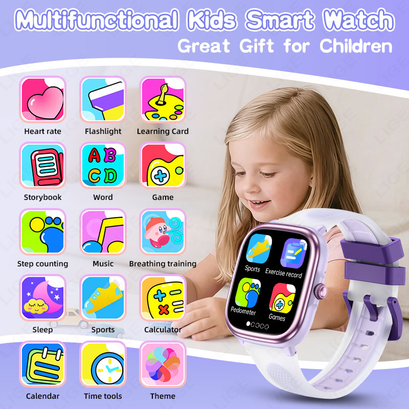 LIGE Kids Smart Watch 1.83inch - French Connection Watches Smartwatch App 评论和价格