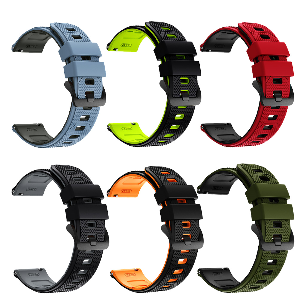 22mm Soft Silicone Watch Strap - Smartwatch Stylish Watches For Women 评论和价格