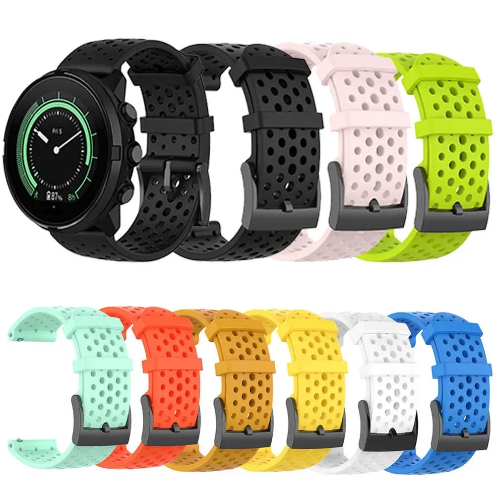24mm Silicone Band For SUUNTO  - Hybrid Smartwatch 评论和价格