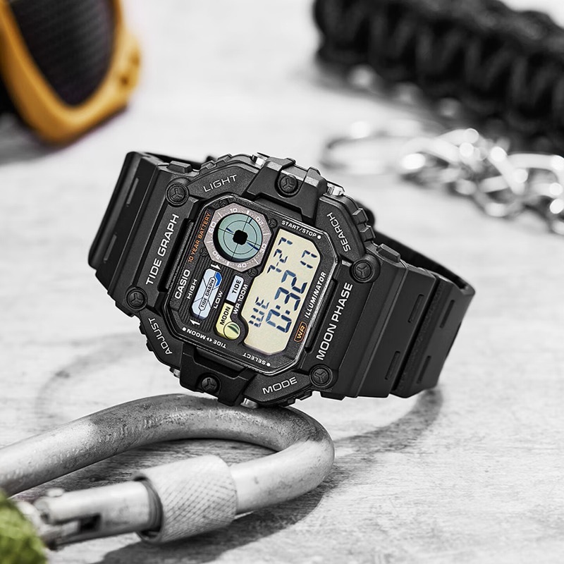 Casio WS-1700H Series Digital  - Vintage Digital Watch 评论和价格