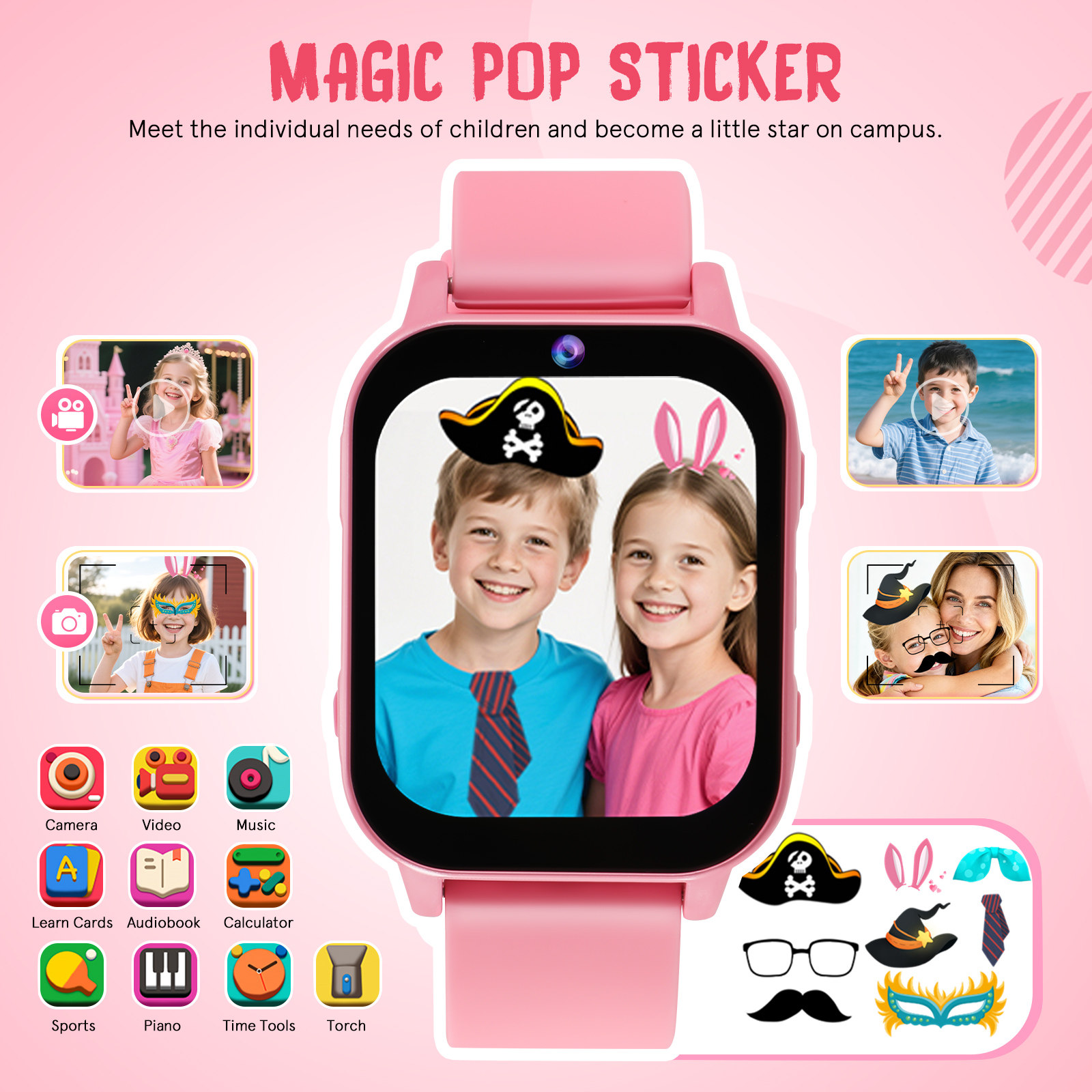 Kids Digital Watch with Games  - Smartwatch Watches Kids 评论和价格