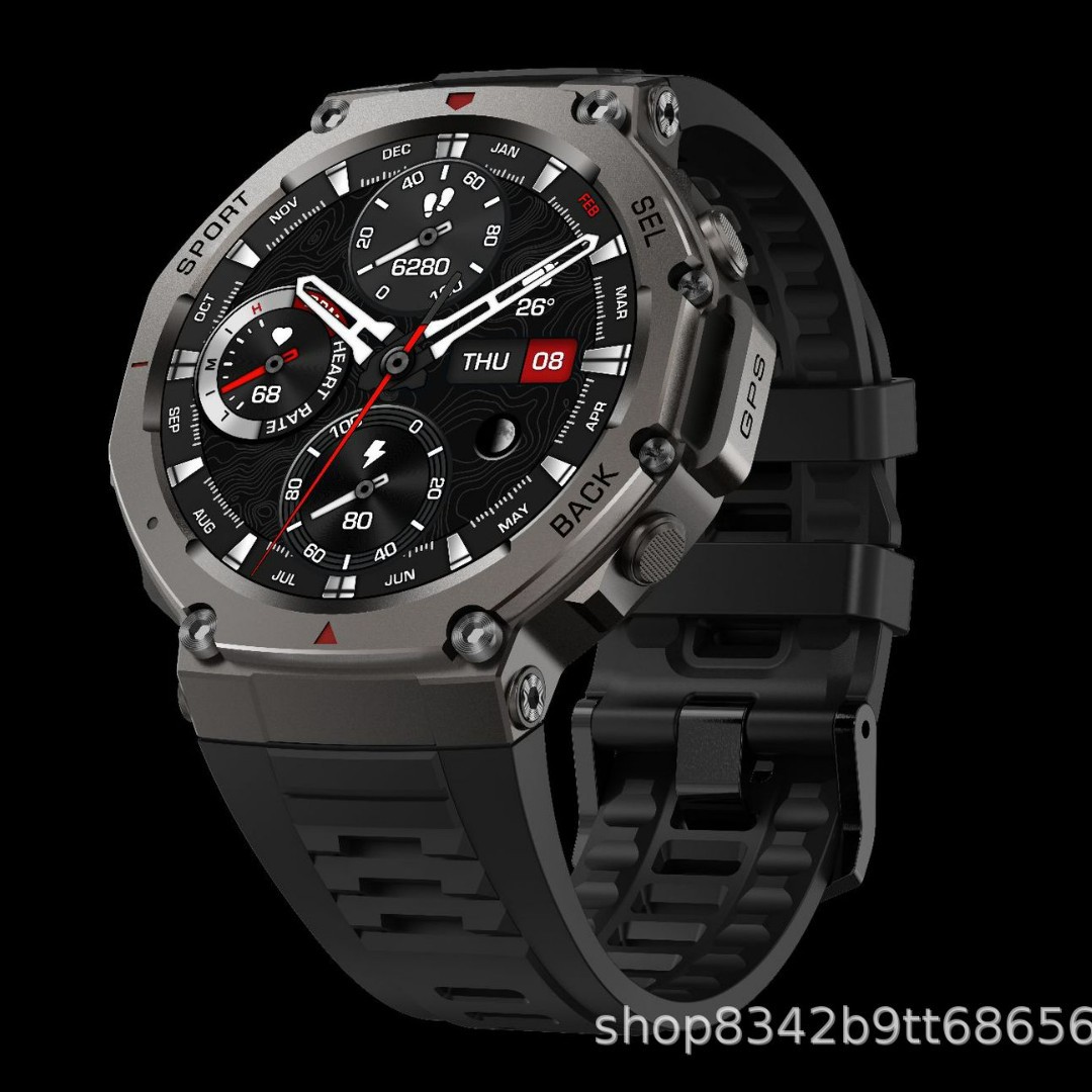 DM58 Smart Watch, AMOLED Displ - Altimeter Compass Watch 评论和价格