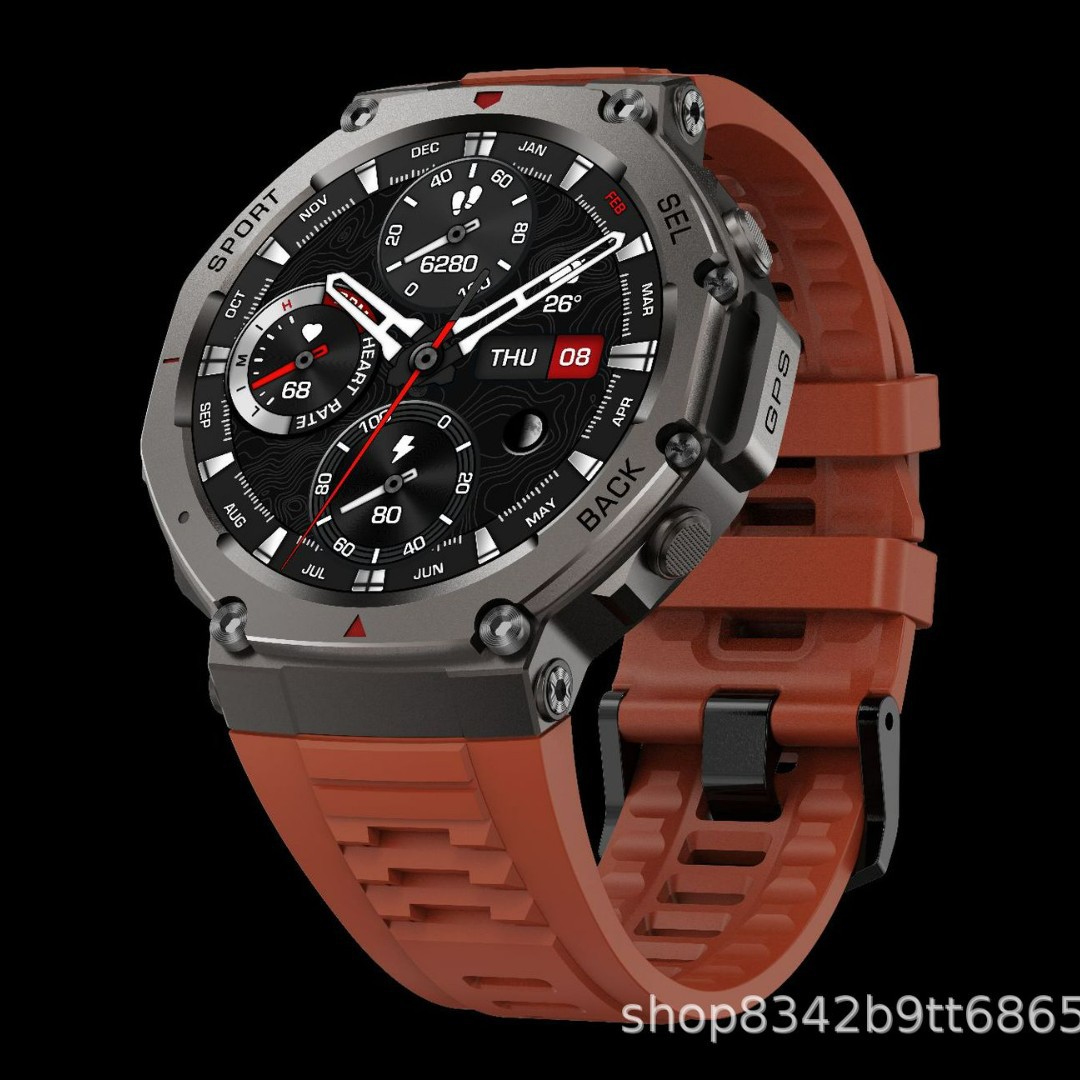 DM58 Smart Watch, AMOLED Displ - Altimeter Compass Watch 评论和价格