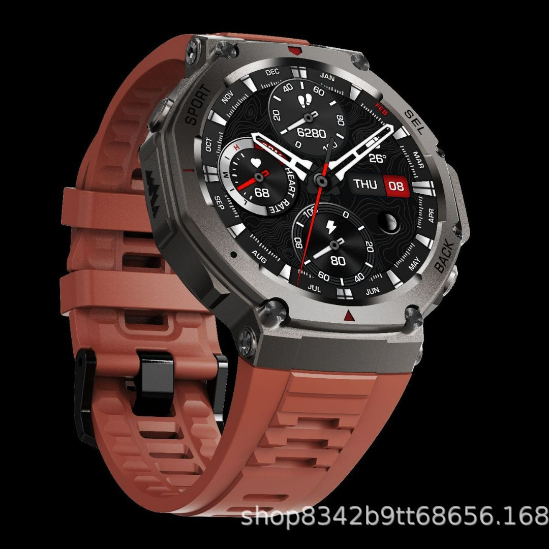 DM58 Smart Watch, AMOLED Displ - Altimeter Compass Watch 评论和价格