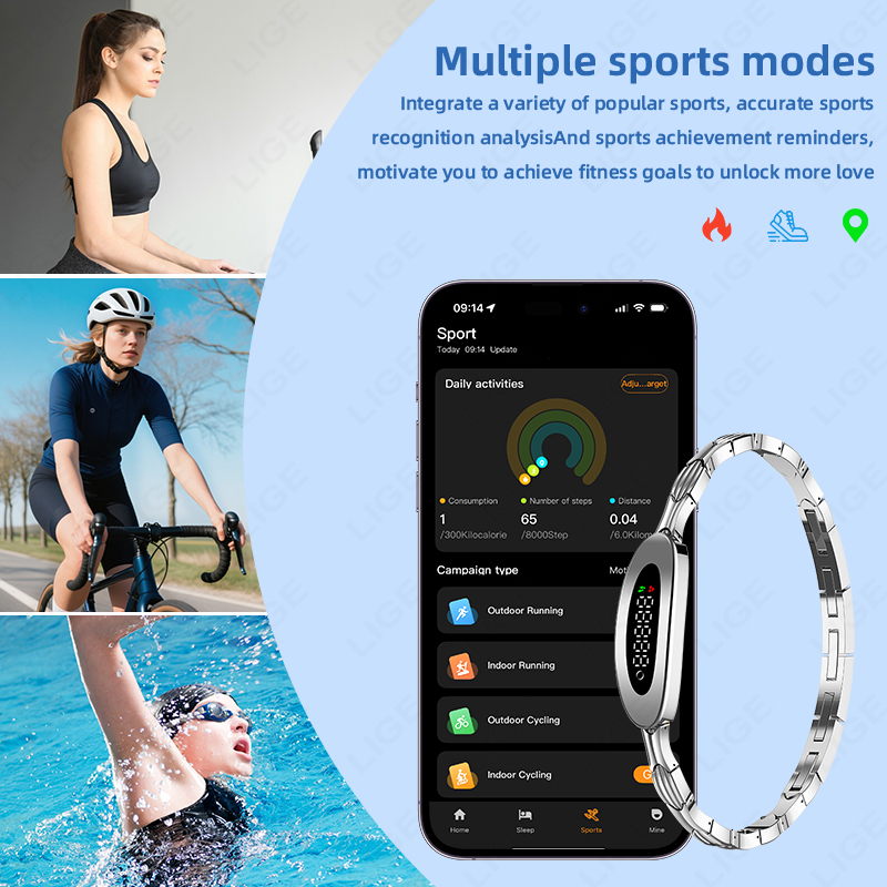 LIGE Hot Sales Smart Bracelet  - Smartwatch Watches For Sale 评论和价格