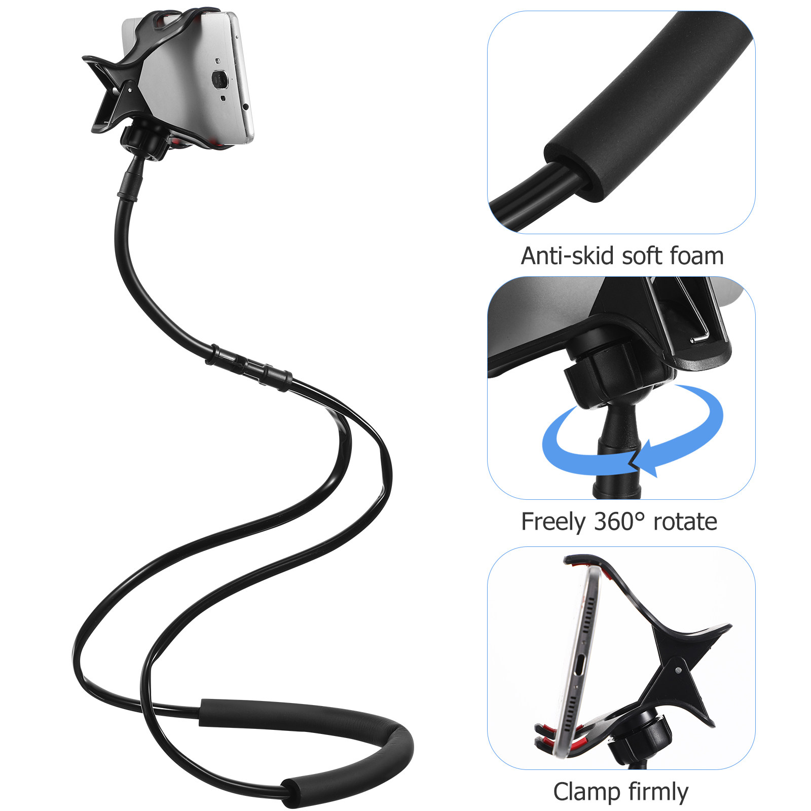1pc Flexible Phone Holder Dura - Watches Original 评论和价格