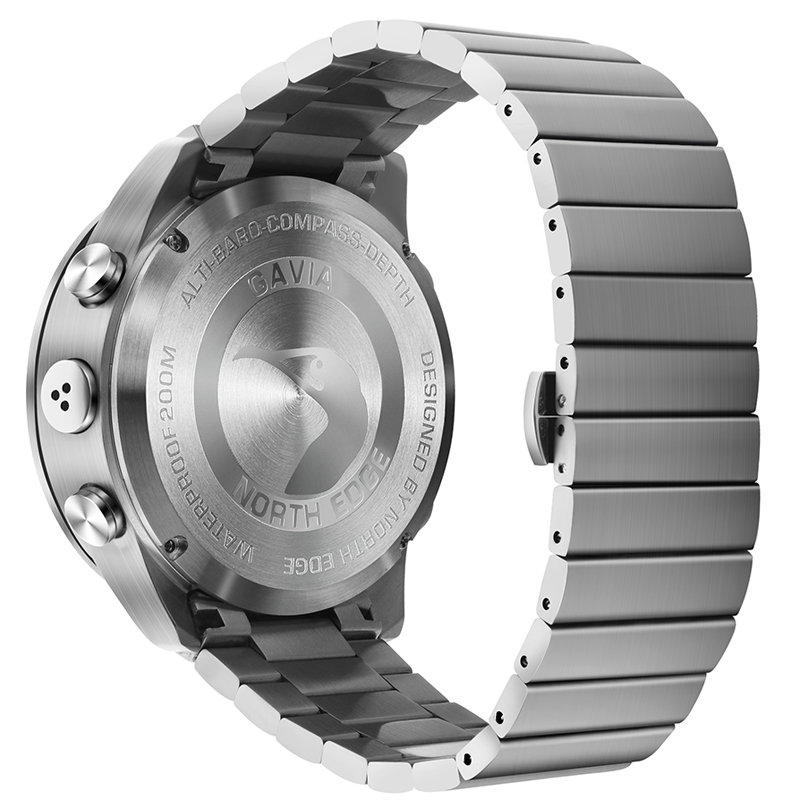 NORTH EDGE GAVIA2 Men's Dive 5 - Altimeter Compass Watch 评论和价格