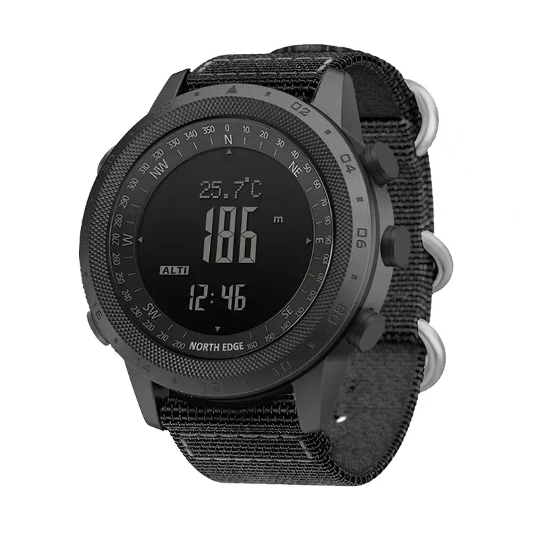 Men Digital Watch NORTH EDGE D - Altimeter Compass Watch 评论和价格