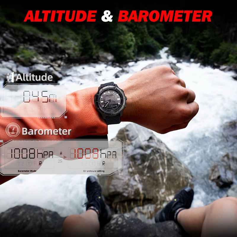 NORTH EDGE 2026 THARSIS Men‘s  - Altimeter Compass Watch 评论和价格