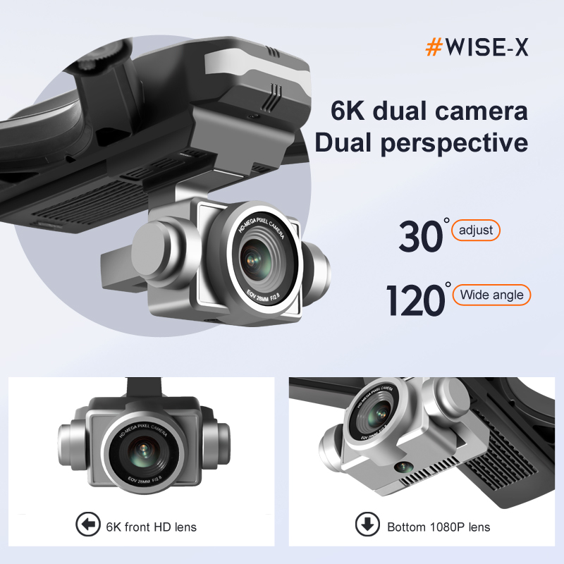 4DRC V14 Drone 4K HD Dual Came - Hybrid Smartwatch 评论和价格