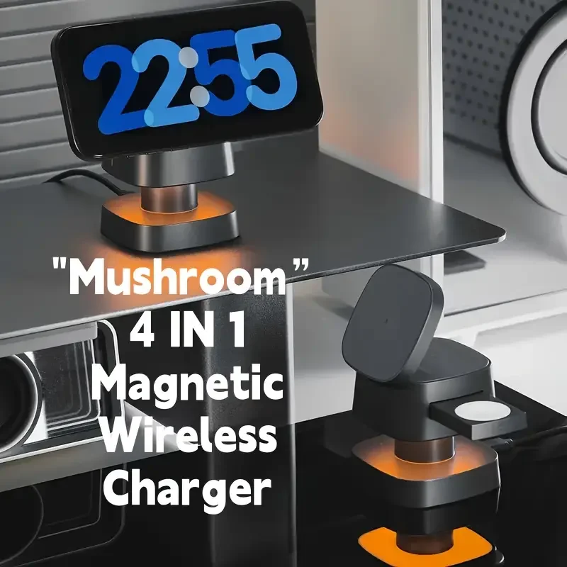 Magnetic 3 in 1 Wireless Charg - Smartwatch Watches Compatible With Iphone 评论和价格