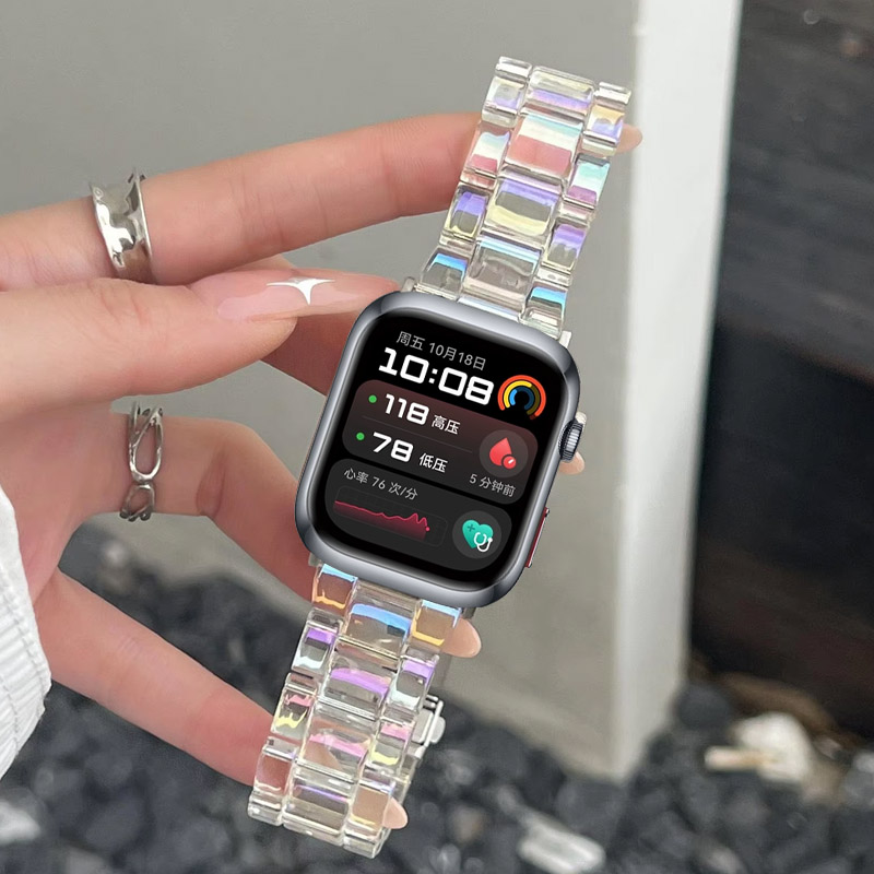 Stylish Candy Color Resin Stra - Smartwatch Stylish Watches For Women 评论和价格