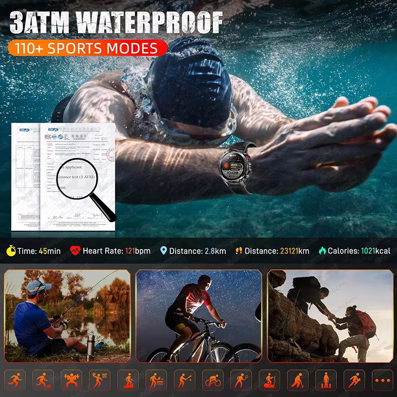 Military 540mAh GPS Smart Watc - Altimeter Compass Watch 评论和价格