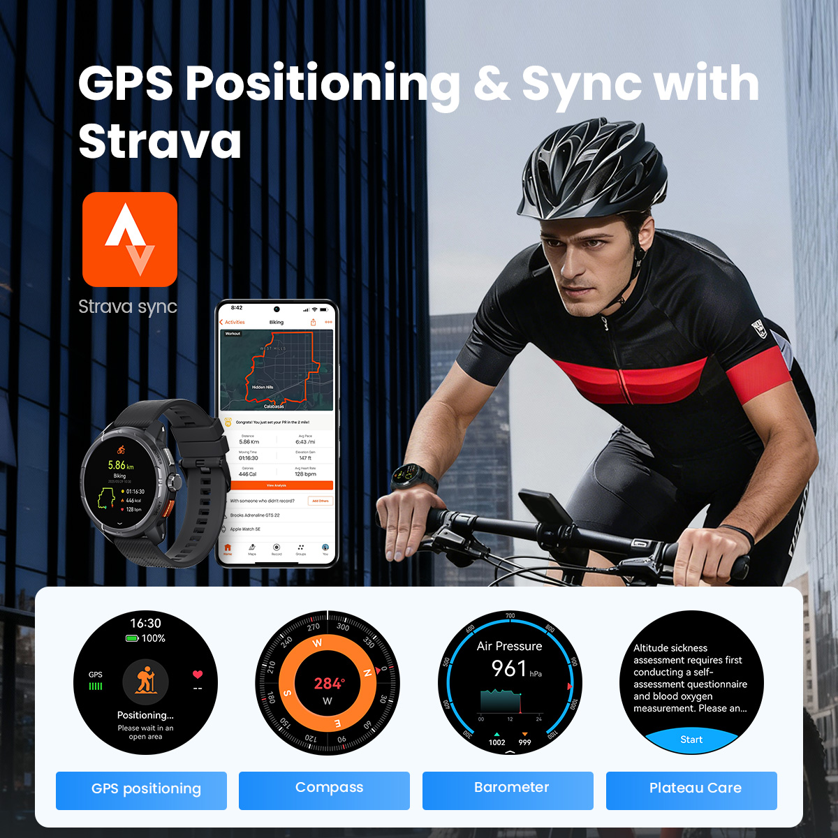 HAYLOU Solar Ultra GPS Smartwa - Hybrid Smartwatch 评论和价格