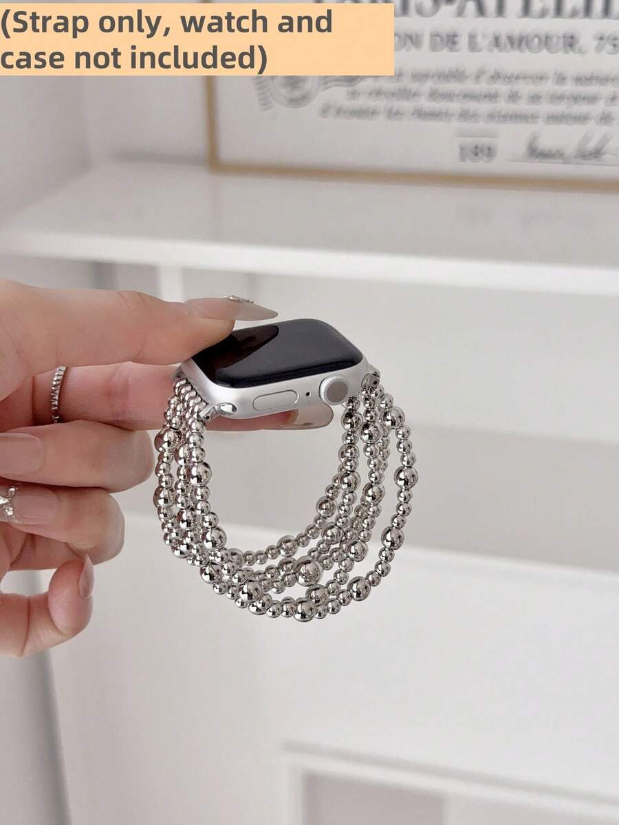 MAPUCE 1pc Fashion Beaded Brac - Smartwatch Stylish Watches For Women 评论和价格