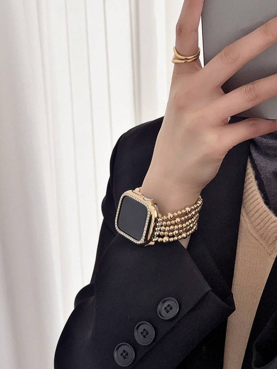 MAPUCE 1pc Fashion Beaded Brac - Smartwatch Stylish Watches For Women 评论和价格
