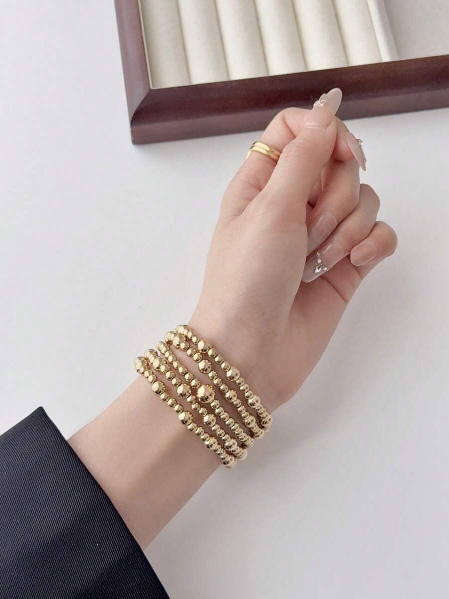 MAPUCE 1pc Fashion Beaded Brac - Smartwatch Stylish Watches For Women 评论和价格