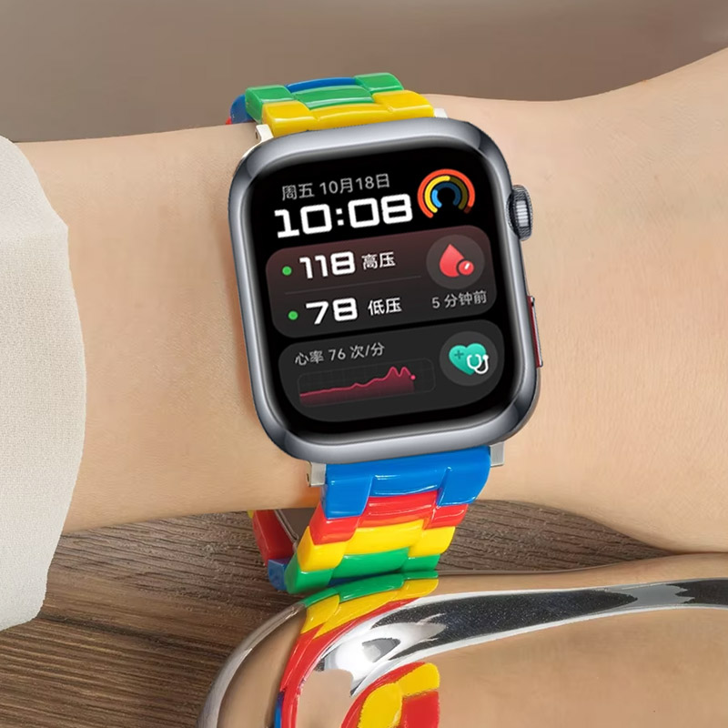 Stylish Candy Color Resin Stra - Smartwatch Stylish Watches For Women 评论和价格