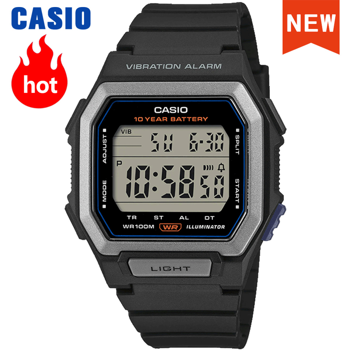 Casio Watch New 2026 Model W-7 - Vintage Digital Watch 评论和价格