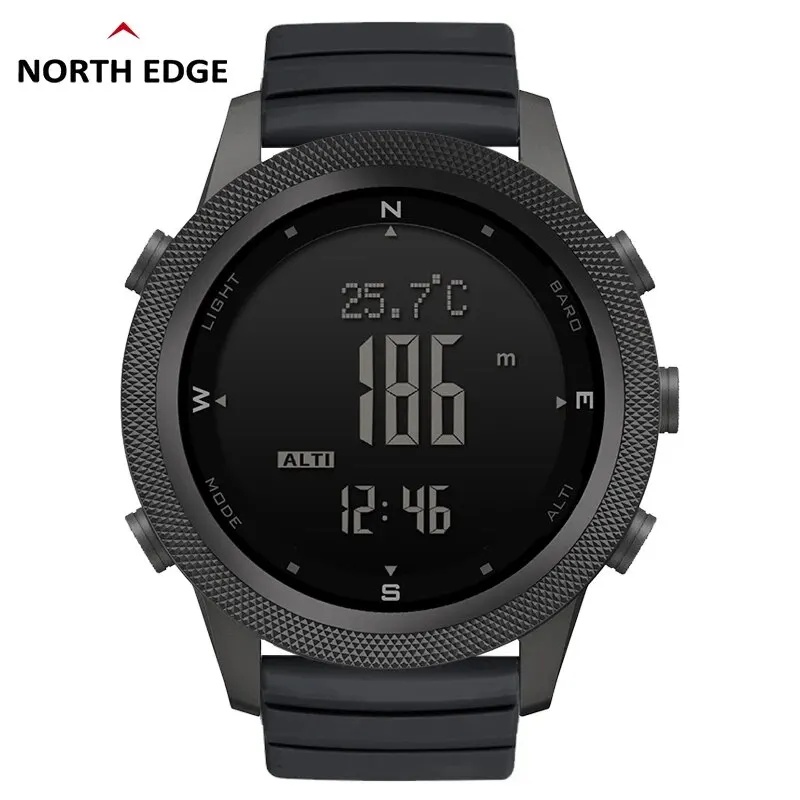 NORTH EDGE APACHE-46 Men Digit - Altimeter Compass Watch 评论和价格