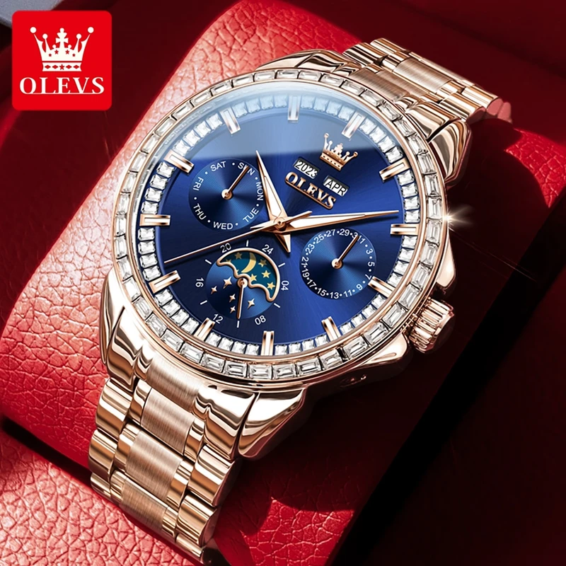 OLEVS 6695 NEW Men's Watches F - Altimeter Compass Watch 评论和价格
