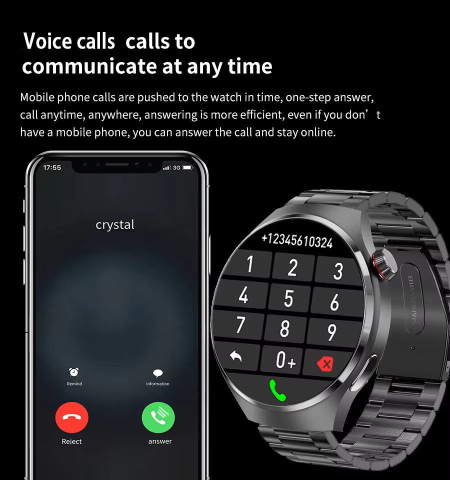 LAXASFIT 2026 New Men's Smartw - Hybrid Smartwatch 评论和价格