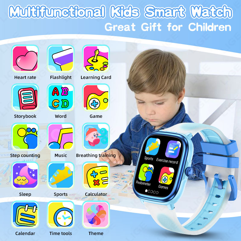 Kids Smart Watch Girls Boys Sm - Smartwatch Watches Useful Gift For Boys 评论和价格
