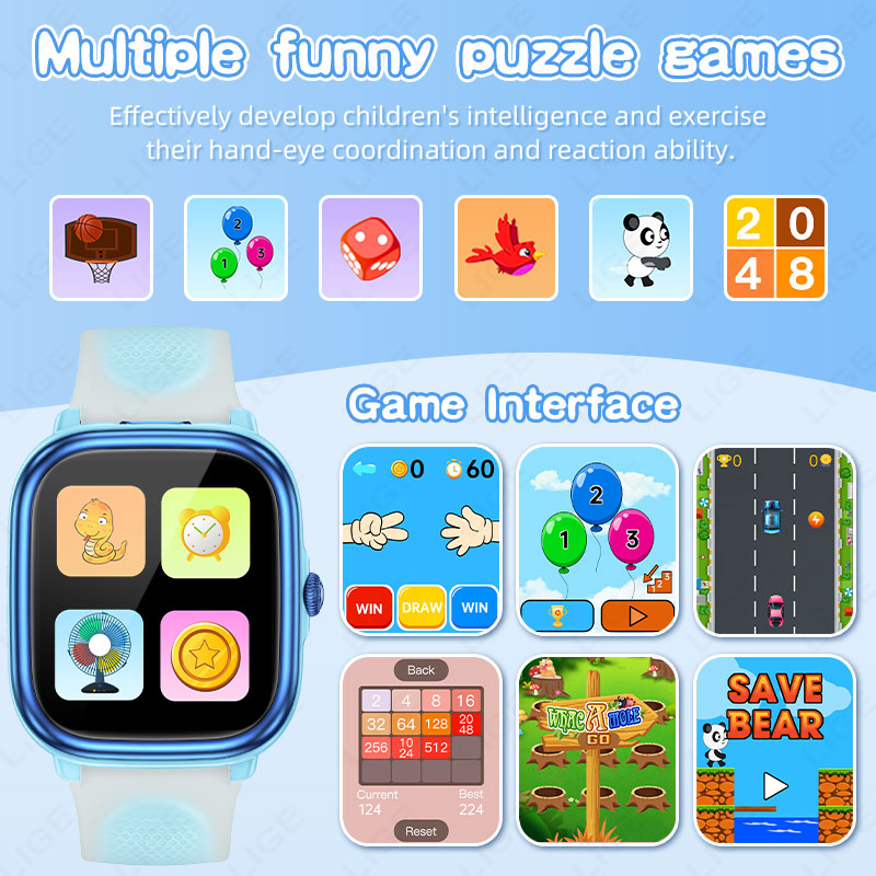 Kids Smart Watch Girls Boys Sm - Smartwatch Watches Useful Gift For Boys 评论和价格